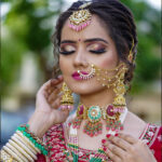 Bridal Makeup With Accessories